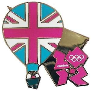    London 2012 Olympics Hot Air Balloon Pin