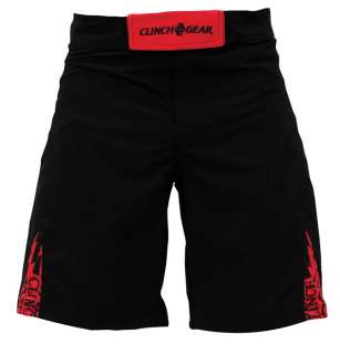   Crossover Performance Fight Shorts   MMA UFC Boxing   Black/Red  