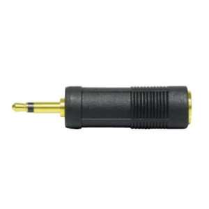  Matix Saa7 3.5mm Mono Plug to 6.3mm Stereo Socket Adaptor 