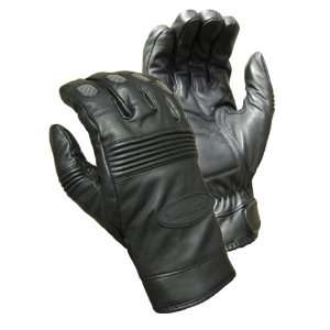  Olympia 298 Switch Black Medium Classic Motorcycle Gloves 