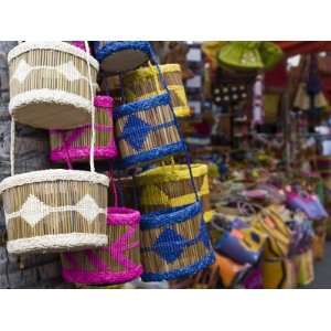  Reunion made handbags, Seafront Market, St Paul, Reunion 