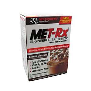  MET Rx Meal Replacement Protein Powder   Extreme Chocolate 