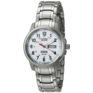 Citizen Mens BM8180 54A Eco Drive Railroad Stainless Steel Watch 
