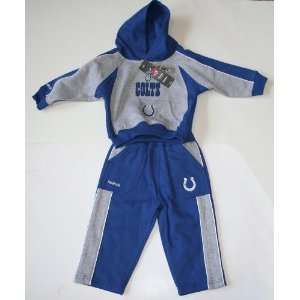  Reebok NFL Indianapolis Colts Toddler 2 Piece Sweatsuit 