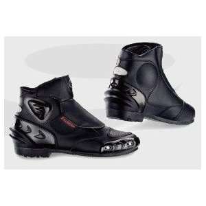  Exustar Black Leather Rubber Sole Mens Slick Sport Touring 