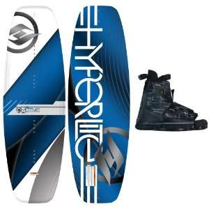 Hyperlite 140 Motive Wakeboard Package with 10 14 Frequency Boots Mens