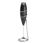 BonJour Black Oval Frother with Stand 53850