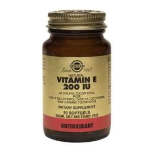 Vitamin E 200 IU Mixed (d Alpha Tocopherols & Mixed Tocopherols) 100 