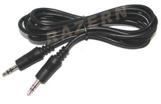 ft 3.5mm 1/8 mini plug stereo audio cable/cord M M  