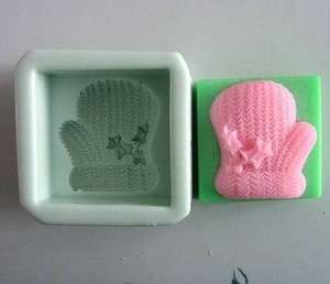 Mini Lovely Glove Handmade Soap Molds Candle Mould  