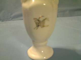 This VINTAGE MINIATURE CHINA VASE WITH ROSE GOLD TRIM JAPAN is in 