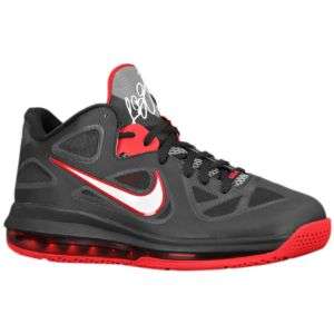 Nike Air Max LeBron 9 Low   Mens   Black/Cool Grey/White/Sport Red