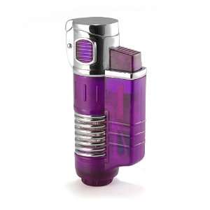 Innovated Purple Micro Triple Torch Jet Flame Cigarette Cigar Welding 