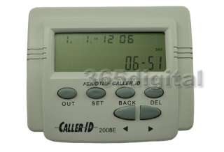 Mobile Tele Display FSK /DTMF Caller ID Box + Cable  
