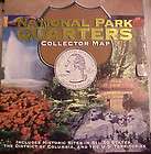 National Park Quarters Collectors Map 36 W X12 Color coded by 