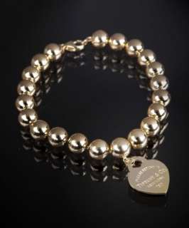 Tiffany & Co. gold Return to Tiffany beaded bracelet   up to 