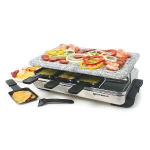   Stelvio Raclette Party Grill with Granite Stone