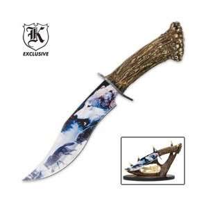  Wild Wolf Pack Bowie Knife