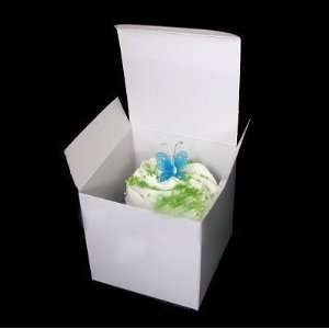   10 9 X 9 X 9 Glossy White Favor Boxes Wedding Gift 