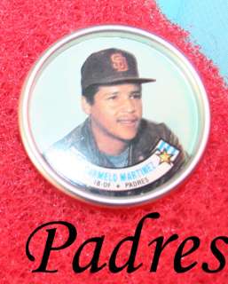 1988 old Topps Baseball Coin Padres Martinez Rookie  