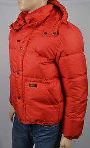 Polo Ralph Lauren RED DOWN PUFFER SKI SNOW JACKET COAT NWT M $325 