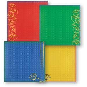  All 4 Embossed Lego Papers Arts, Crafts & Sewing