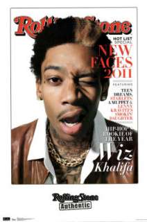 Wiz Khalifa Rolling Stone Cover POSTER Papers 22x34  