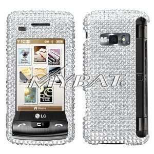  LG ENV Touch VX11000 Silver Diamante Protector Cover Full 