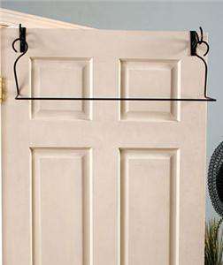 SPACE SAVING SCROLLWORK OVER THE DOOR QUILT AFGHAN THROW TOWEL HOLDER 