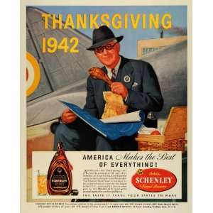   World War II Alcohol Spirits   Original Print Ad