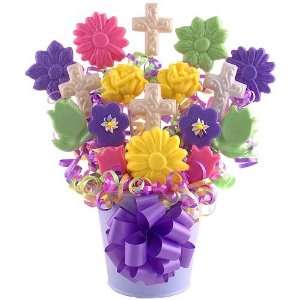   Easter Religious Lollipop Bouquet  Grocery & Gourmet Food