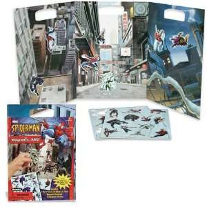  Magnetix Magnetic Playset   Spider Man Toys & Games
