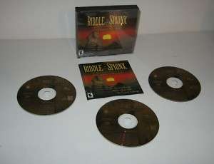   of the Sphinx An Egyptian Adventure PC CD Game 625904295507  