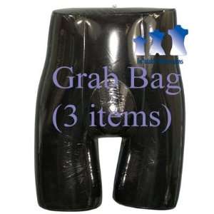  Grab Bag of 3 Inflatable Mannequins, Male Brief Form 