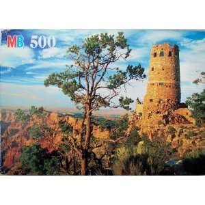  MB Milton Bradley Croxley Watchtower Grand Canyon AZ 500 