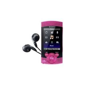   Walkman NWZ S544 8 GB Pink Flash Portable Media Player Electronics