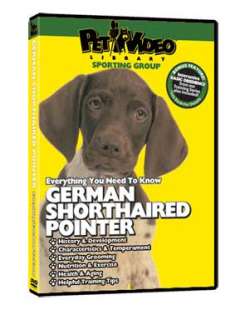 GERMAN SHORTHAIRED POINTER ~ Puppy & Dog Training DVD  