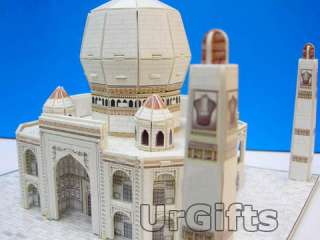 Paper 3D Puzzle Model Taj Mahal India Small NEW  