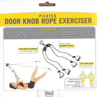 Everlast pilates door discount knob rope exercise