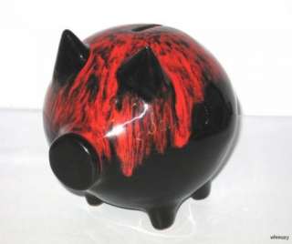 Canuck Evangeline Pottery Piggy Bank Souvenir Vintage Canadian  