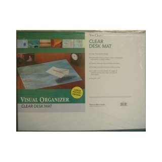 VC3533 Visual Organizer Visu Clear Clear Desk Mat 24 x 19  
