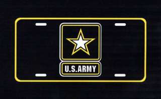 US ARMY License Plate Military sign decal racing nascar  