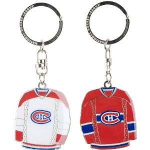  Jf Sports Montreal Canadiens Home & Away Jersey Keychain 