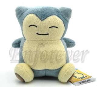 New Rare Pokemon 6 Very Cute Snorlax Plush Soft Toy Doll With Tag 