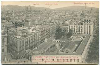 SPAIN BARCELONA S. Justo Church Old Postcard NICE  