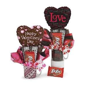 Valentines Candy Filled Mug Balloon Gift Set  Grocery 