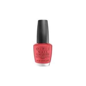   OPI Nail Lacquer # Nl B75 Paint My Moji Toes Red Nail Polish Beauty