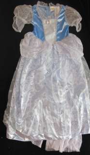 Cinderella Disney Costume Girls Princess Blue size 7 8  