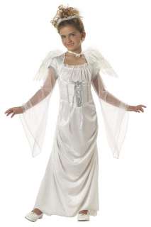 Heavenly Glorious White Angel Princess Child Costume  