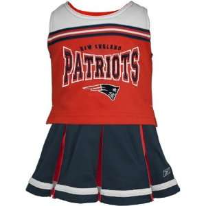  Reebok New England Patriots Navy Blue Preschool 2 Piece Cheerleader 